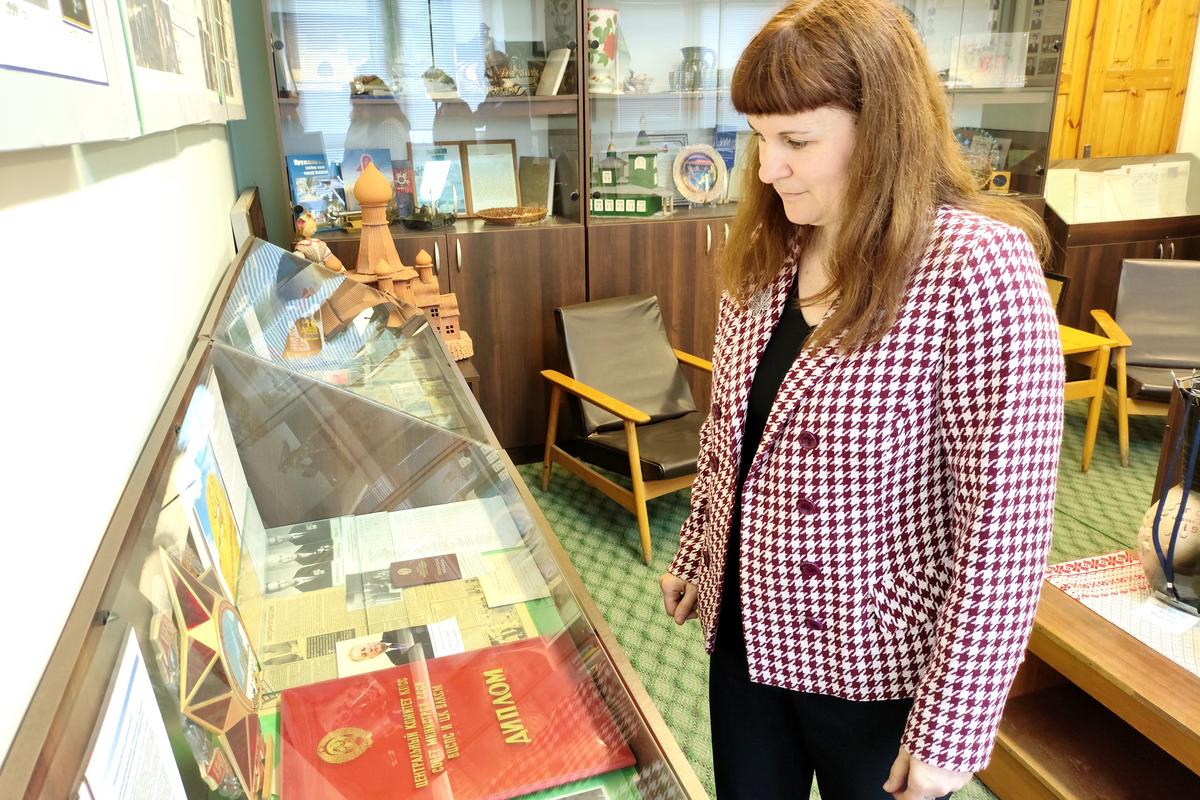 100 шагов к юбилею: сотрудники библиотеки побывали в Музее истории университета